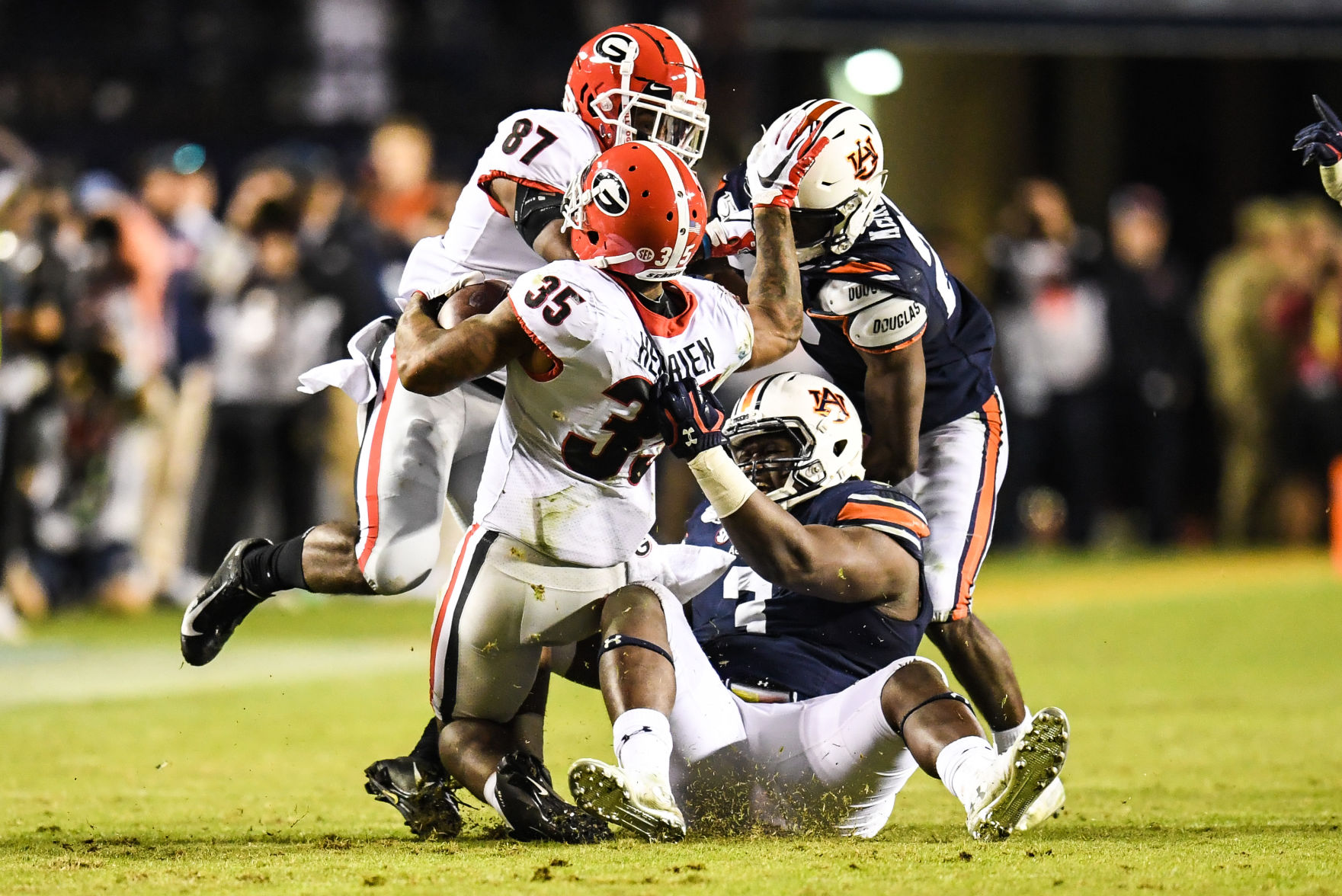 Georgia vs Auburn Football